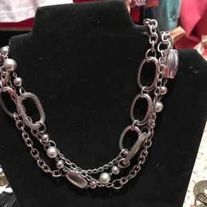 Silver necklace